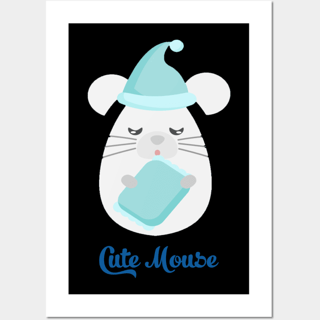 Cute mouse Wall Art by This is store